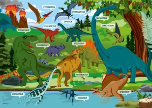 Henry Podkładka Dinozaury - Henry - Podkładki na biurko - miniaturka - grafika 1