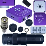 Mikroskopy i lupy - Mikroskop Rosfix MIKROSKOP CYFROWY POWIĘKSZENIE 180X PUPPIS KAMERA PRO HDMI USB SD 51MP 2W1 - miniaturka - grafika 1