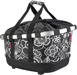 Reisenthel KlickFix KlickFix GT Bike Basket for Racktime, fleur black 2021 Kosze na bagażnik 0304RFS - Koszyki rowerowe - miniaturka - grafika 1