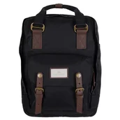 Plecaki - Plecak Doughnut Macaroon D010-0003 - czarny - miniaturka - grafika 1