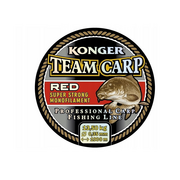Żyłki wędkarskie - Konger - Żyłka Plecionka Team Carp Color Red 0,30mm/600m - miniaturka - grafika 1
