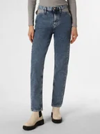 Spodnie damskie - Calvin Klein Jeans Jeansy Kobiety Bawełna niebieski jednolity, 25-30 - miniaturka - grafika 1