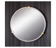 Lampy sufitowe - Zuma Line D2532 - LED Łazienkowe lustro z podświetleniem 24W/230V 3000/4000/6000K IP44 chrom - miniaturka - grafika 1