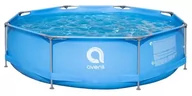 Baseny ogrodowe - VELACO Basen ogrodowy stelażowy okrągły AVENLI PRAIA 300x76 cm w zestawie z pompą filtrującą kolor NIEBIESKI - miniaturka - grafika 1