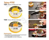 Uszczelnienia - Vorel TAŚMA PTFE 15Mx19MMx0.2MM 75202 - miniaturka - grafika 1
