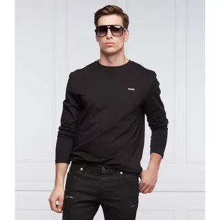 Koszulki męskie - HUGO Longsleeve Derol222 | Regular Fit - grafika 1