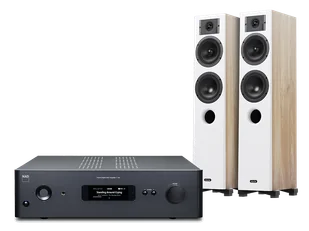 NAD C 399 (czarny) + Diva 5 (dąb) - Zestawy stereo - miniaturka - grafika 1