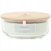 Świece - Świeca zapachowa z podwójnym drewnianym knotem Sea Breeze 32h TreeWick - miniaturka - grafika 1