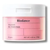 Toniki i hydrolaty do twarzy - Biodance - Collagen Gel Toner Pads 60pads - miniaturka - grafika 1