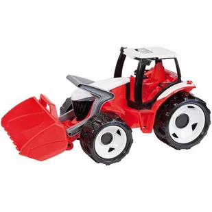 Lena Ciągnik z łyżką 62 cm czerwony GXP-507173 - Samochody i pojazdy dla dzieci - miniaturka - grafika 1