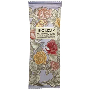 LIZUU (lizaki) LIZAK O SMAKU TRUSKAWKOWYM BIO 6 g - LIZUU - Gumy do żucia, lizaki, dropsy - miniaturka - grafika 2