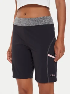 CMP Szorty sportowe 31T7706 Szary Active Fit - Odzież trekkingowa damska - miniaturka - grafika 1