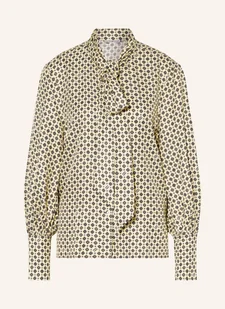 Tommy Hilfiger Bluzka Z Wiązaniem Pod Szyją gelb - Bluzki damskie - miniaturka - grafika 1