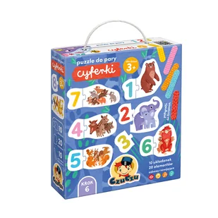 Czuczu Puzzle do pary. Cyferki - Puzzle Czuczu Puzzle do pary. Cyferki - Puzzle - miniaturka - grafika 1