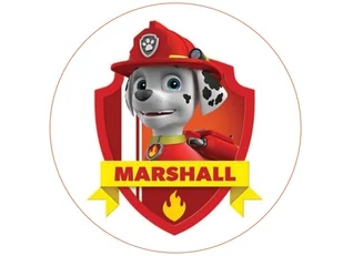 Dekoracyjny opłatek tortowy Psi Patrol - 20 cm - Ciasta i półprodukty do ciast - miniaturka - grafika 1