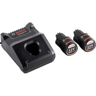 Bosch 2 akumulatory GBA 12V 2.0Ah + GAL 12V-40 1600A019R8 - Akumulatory do elektronarzędzi - miniaturka - grafika 1