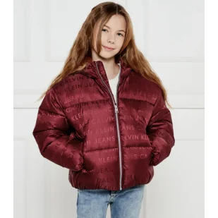 CALVIN KLEIN JEANS Kurtka Regular Fit - Kurtki i płaszcze dla dziewczynek - miniaturka - grafika 1
