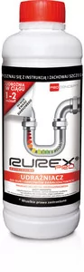 RUREX PRO 1L Udrażniacz do rur i odpływów kanalizacyjnych - Chemia warsztatowa - miniaturka - grafika 1