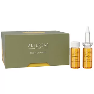Alter Ego CureEgo Silk Oil, kuracja dla włosów niesfornych i puszących się, 12x10ml - Maski do włosów - miniaturka - grafika 1