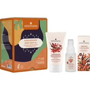 Orientana zestaw Drzewo Sandałowe: Balsam do ciała + Mgiełka - Zestawy perfum damskich - miniaturka - grafika 1