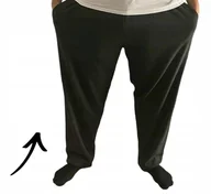 Dresy męskie - grafit Spodnie Dresowe polski producent 182 wzrost duże 7xl 8xl cienkie - miniaturka - grafika 1