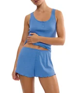 Piżamy damskie - Spodenki damskie Triumph Mix & Match Shorts Pointelle-40 - miniaturka - grafika 1