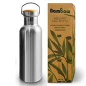 Shakery i bidony sportowe - Butelka - bidon ze stali nierdzewnej 750 ml Bambaw - miniaturka - grafika 1