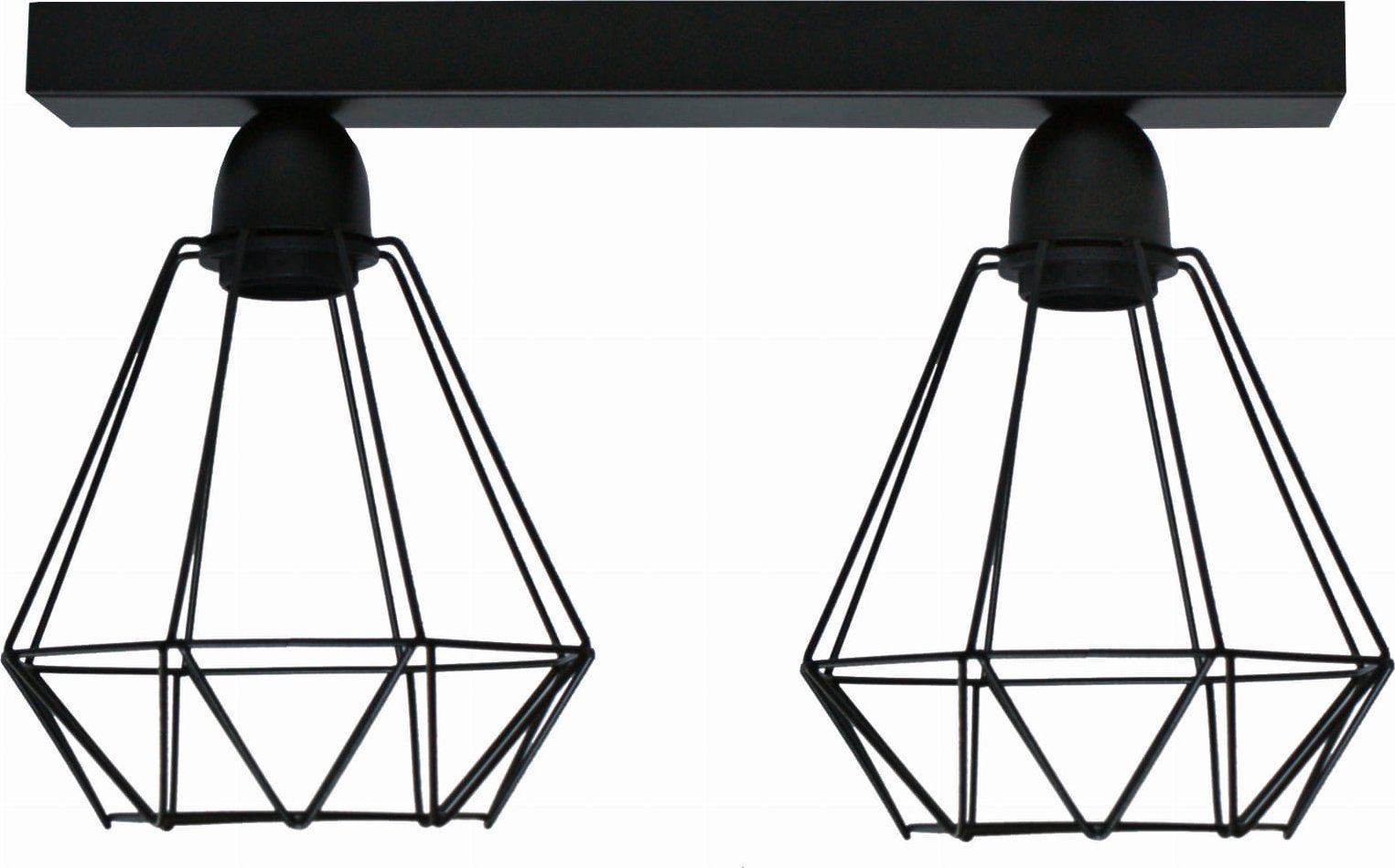 Lampa wisząca Solar OLSEN Lampa loft 2 płomienna