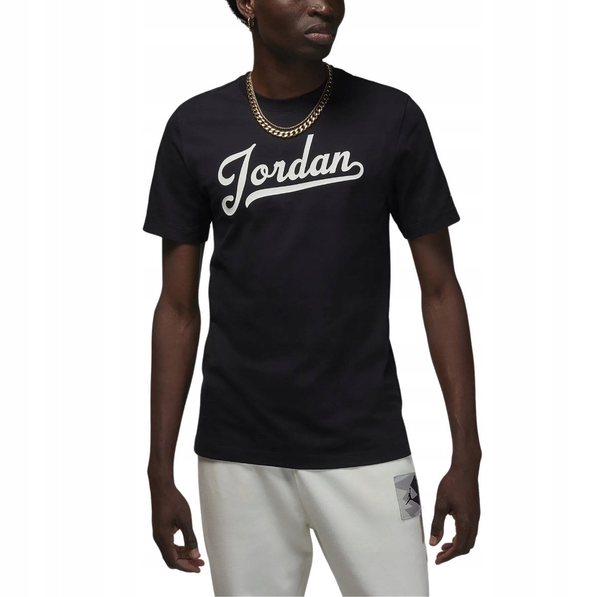 Koszulka męska Nike Air Jordan T-shirt czarna FN5958-010 r. L