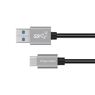 Kabel USB - USB typu C 10 Gbps 0,5 m Kruger&Matz Basic - Kable - miniaturka - grafika 1