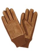 Rękawiczki - KESSLER - Skórzane rękawiczki damskie, brązowy - miniaturka - grafika 1