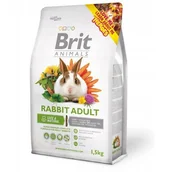 Karma dla gryzoni - Animals Brit Rabbit Adult Complete 1,5 kg - miniaturka - grafika 1