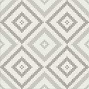 Płytki ceramiczne - Gres szkliwiony LOVELY PATCHWORK SCANDI STYLE white-grey mat 29,8x29,8 gat. II - miniaturka - grafika 1