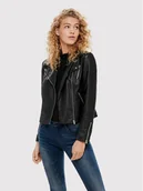 Kurtki damskie - ONLY Kurtka z imitacji skóry Gemma 15153079 Czarny Regular Fit - miniaturka - grafika 1