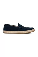 Espadryle męskie - Geox espadryle zamszowe U PANTELLERIA kolor granatowy U45DWB 00022 C4002 - miniaturka - grafika 1