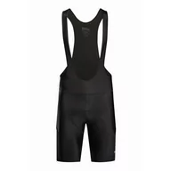 Spodnie rowerowe - Męskie spodenki rowerowe Jack Wolfskin MOROBBIA BIB SHORTS M black - S - miniaturka - grafika 1