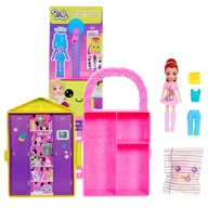 Lalki dla dziewczynek - Polly Pocket Mała Stylistka Przenośna Walizeczka Z Akcesoriami - miniaturka - grafika 1