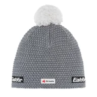 Czapki męskie - Czapka zimowa unisex z wełną merino Eisbar Jamie Pompon MU greyleme/white - ONE SIZE - miniaturka - grafika 1