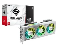 Karty graficzne - ASRock AMD RX 9070 XT Steel Legend 16GB GDDR6 RX9070XT SL 16G - miniaturka - grafika 1