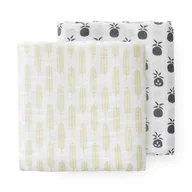 Pieluchy - Fresk Pieluszki muślinowe zestaw 2 szt. 120 x 120 - miniaturka - grafika 1