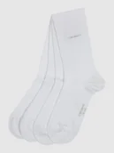 Skarpetki męskie - Skarpety z dodatkiem streczu w zestawie 4 szt. - miniaturka - grafika 1