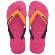 Klapki i japonki męskie - Havaianas Klapki męskie/damskie Top Mix, Różowy elektryczny, 44/45 EU - miniaturka - grafika 1
