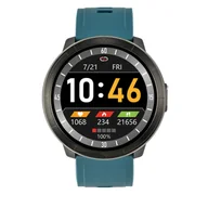Monitory aktywności - Smartwatch sportowy unisex Watchmark WM18 zielony - miniaturka - grafika 1