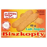 Ciastka - Dr. Gurgul Biszkopty Lady Fingers 60 g - miniaturka - grafika 1