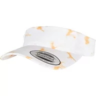 Czapki damskie - Flexfit Unisex Batik Dye Curved Visor Cap czapka baseballowa, pomarańczowa/biała, jeden rozmiar - miniaturka - grafika 1