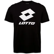 Koszulki męskie - Lotto 1124002 Męski T-shirt, Regular Fit Caviar XXL - miniaturka - grafika 1
