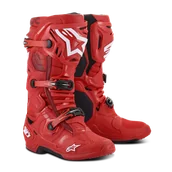 Buty motocyklowe - Buty Cross Alpinestars Tech 10 Czerwony48 - miniaturka - grafika 1