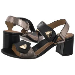 Sandały Czarne 07025-01/00-1 (MA1405-a) Maciejka - Sandały damskie - miniaturka - grafika 1