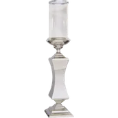Świeczniki - Cosmo Light Świecznik JASMINE L nikiel D01769 Cosmo Light D01769 - miniaturka - grafika 1