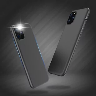 Soft Case żelowe elastyczne etui pokrowiec do Honor 50 Lite czarny - Etui i futerały do telefonów - miniaturka - grafika 3